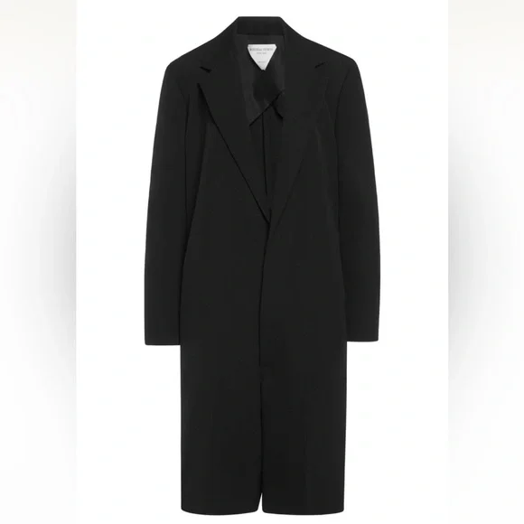 NWT Bottega Veneta Black Fluid Gaberdine Jumpsuit size US 4 (IT 40)